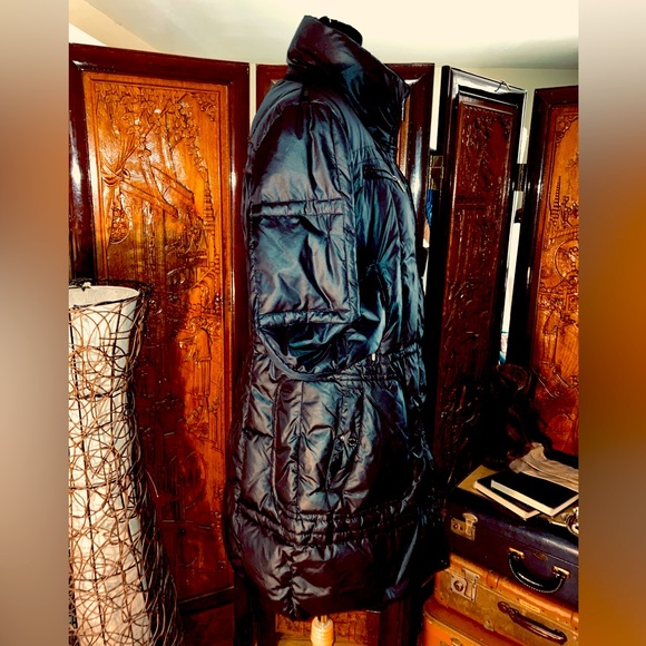 Geox Respira Puffer Quilted Feather Down Coat - Picture 14 of 16